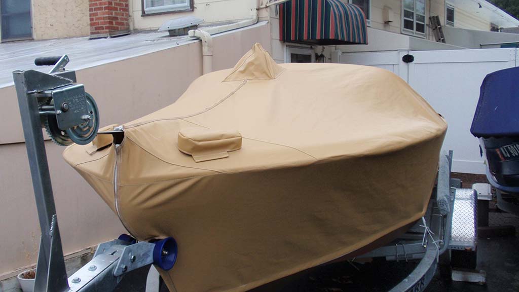 Custom Canvas Boat Cover
